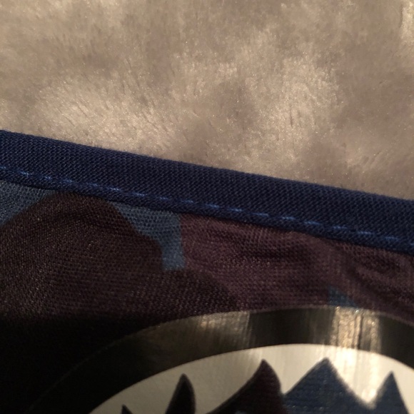 Bape Blue Camo Face Mask - Picture 3 of 4